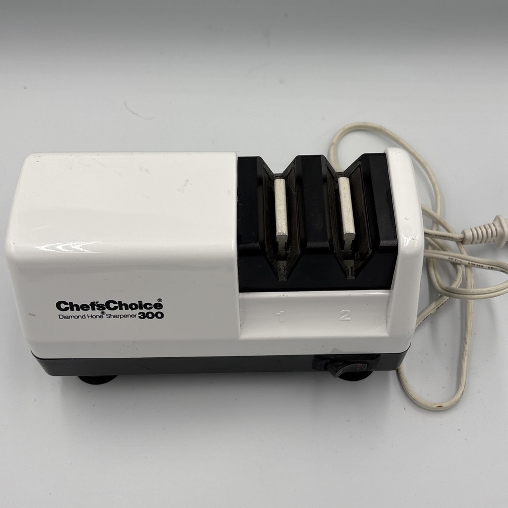 Knife Sharpener Electric CHEFS CHOICE Model 300  Diamond Hone Made USA